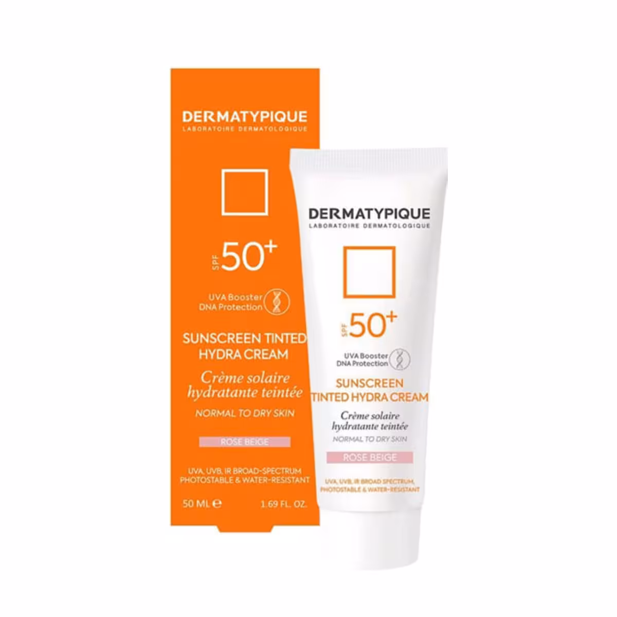 ضد آفتاب رنگی کرم هیدرا SPF50 درماتیپیک-Dermatypique