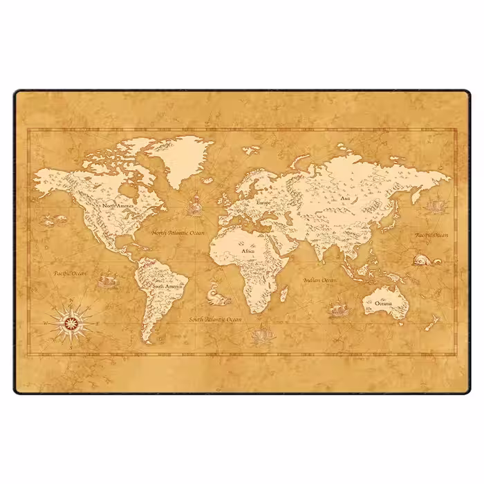 ماوس پد گیمینگ طرح World Map