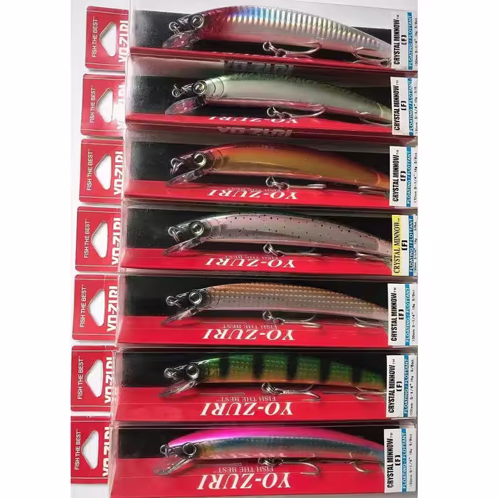 لور ماهیگیری فلوت یوزوری CRYSTAL MINNOW F