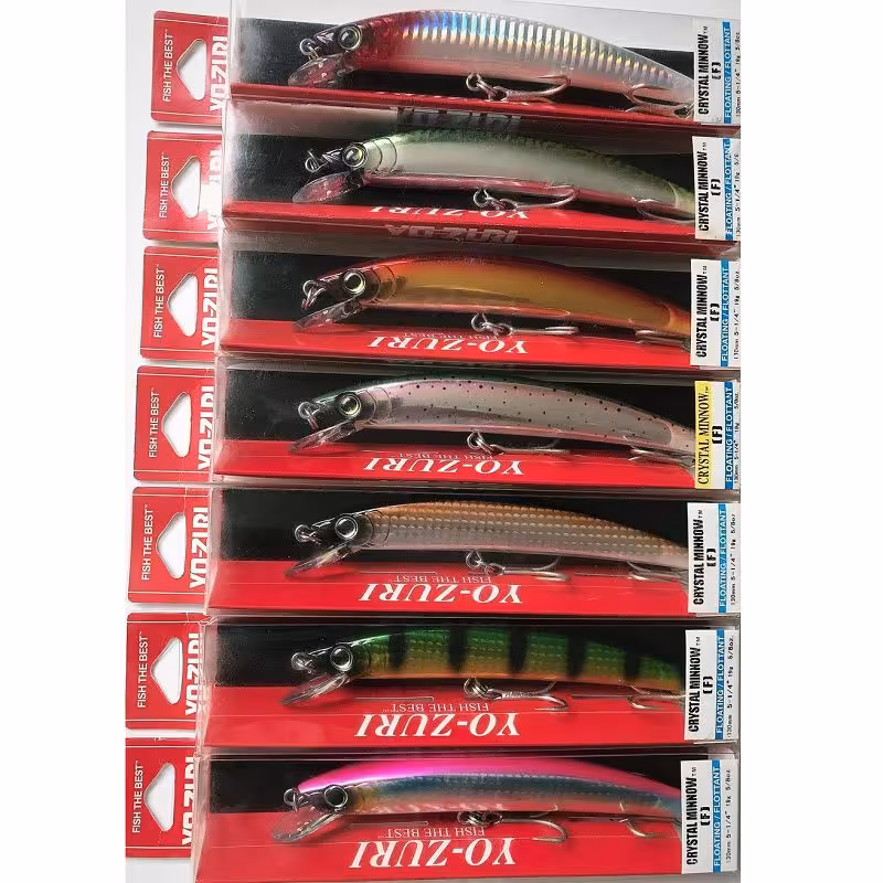 لور ماهیگیری فلوت یوزوری CRYSTAL MINNOW F