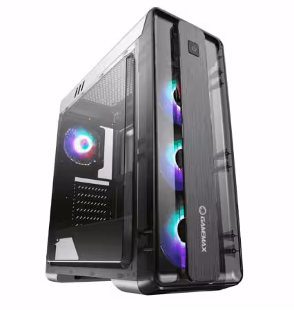 کیس گیم مکس CASE GAMEMAX MOONLIGHT FRGB BK (G511 BLACK)