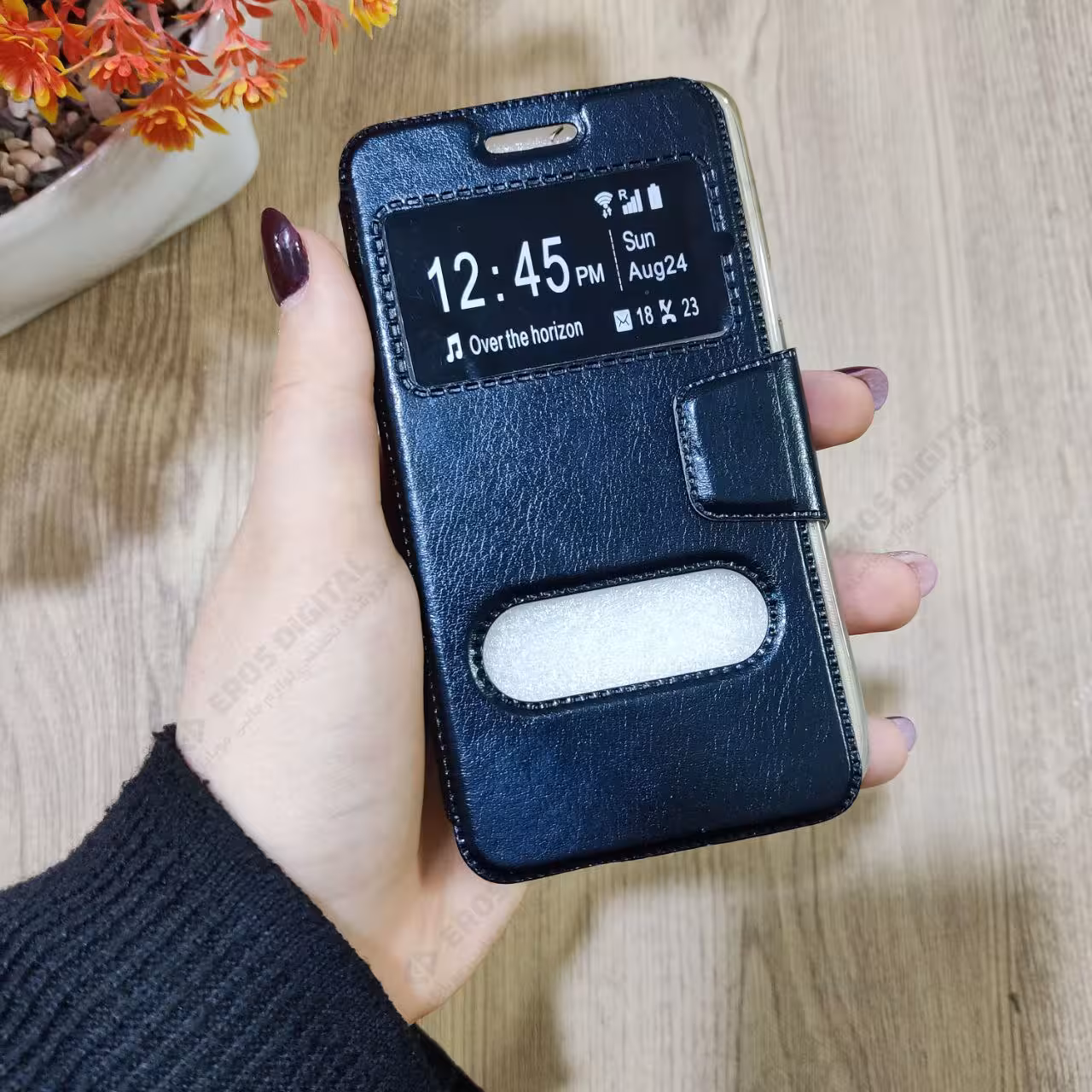 قاب کلاسوری Samsung Galaxy S2 طرح چرم