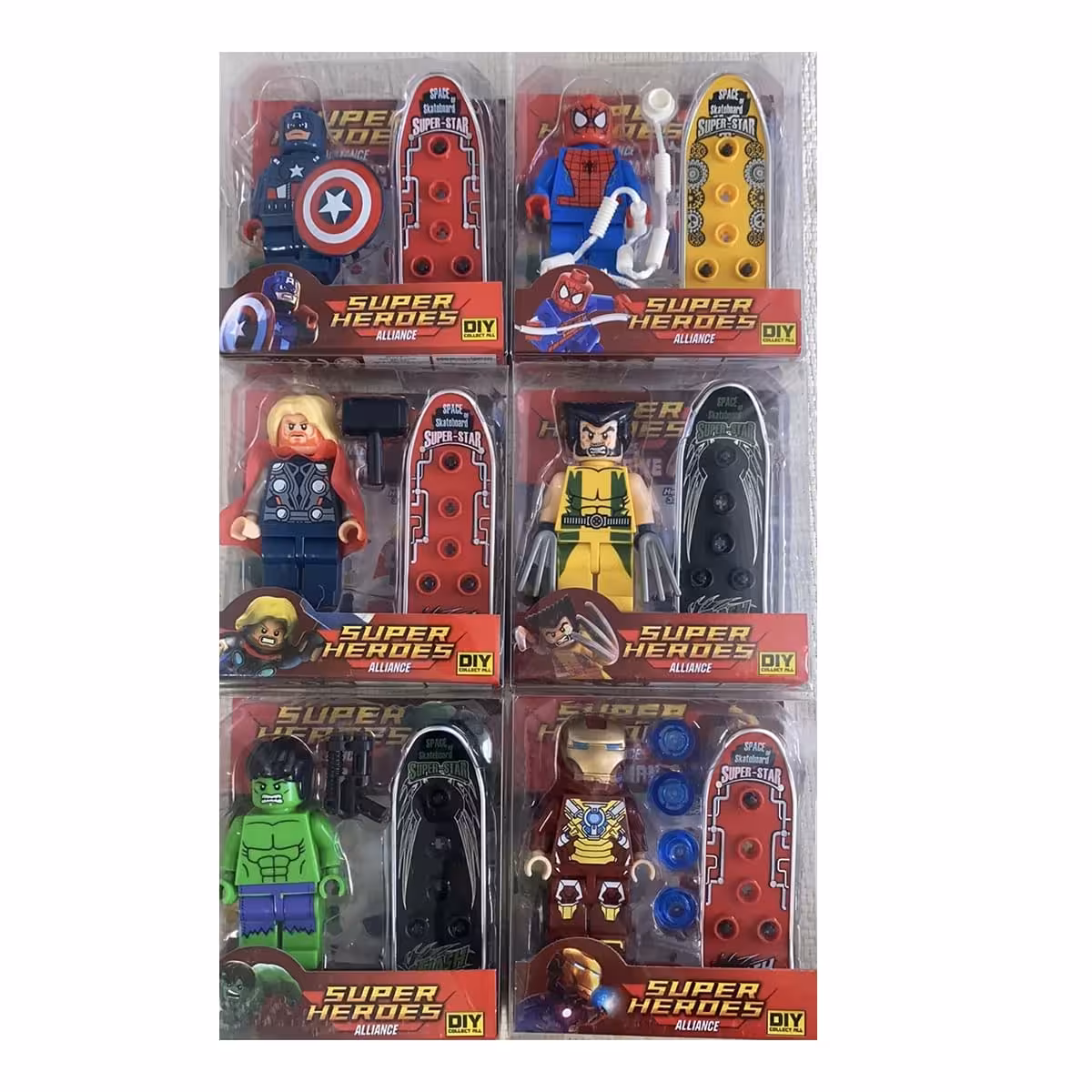 لگو 6 عددی ابرقهرمانان کد 2017/2