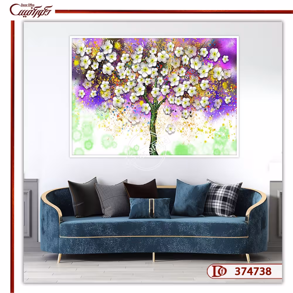 تابلو گل و درخت فانتزی R374738