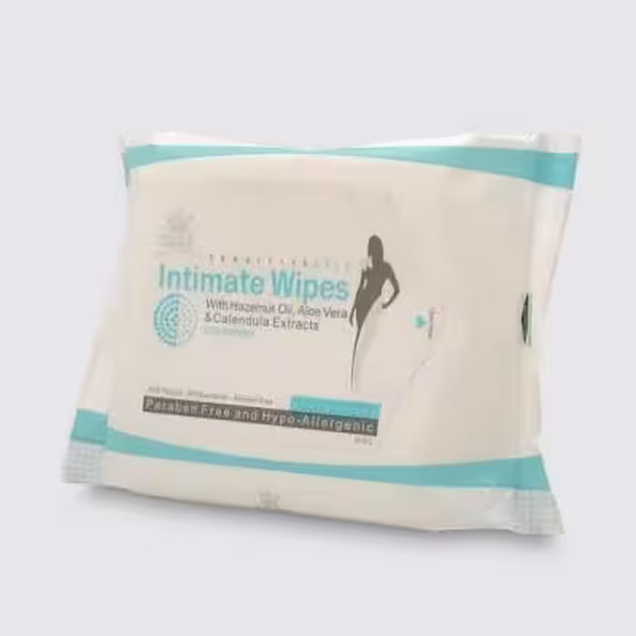 دستمال مرطوب بهداشتی مخصوص بانوان 20 عددی