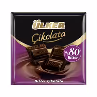 شکلات تخته ای تلخ 80 درصد اولکر 60 گرم