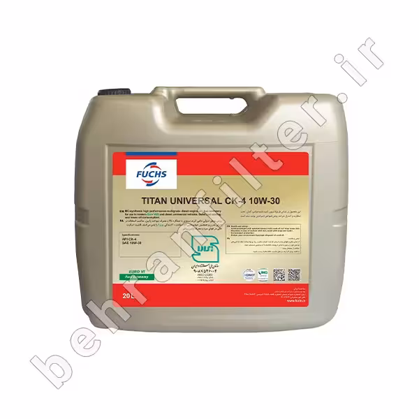 روغن موتور دیزل فوکس CK_4 10W30 حجم 20 لیتر