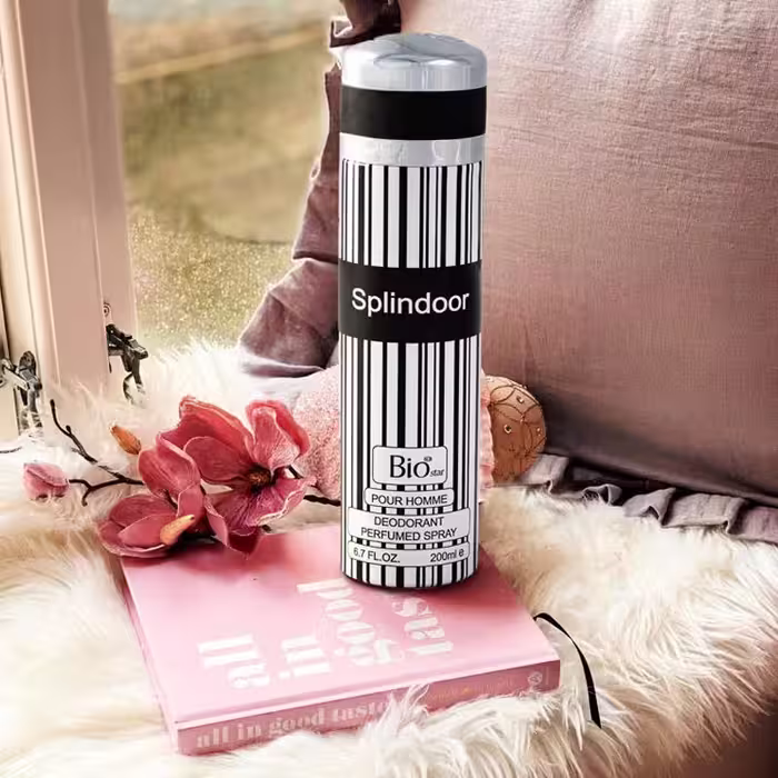 اسپری بدن بیو استار رایحه اسپلندور Spilndoor حجم 200 میلی لیتر