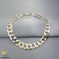 دستبند طلا سفید کارتیه مردانه مدل BSM B81 ساخت ایتالیا