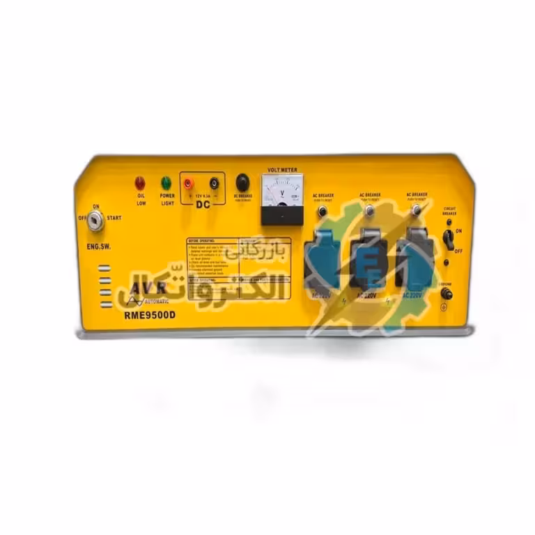 موتور برق بنزینی راتو مدل RME 8/5KW استارتی RME9500D