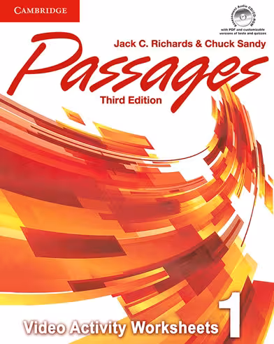 Passages 3rd 1 video Activities