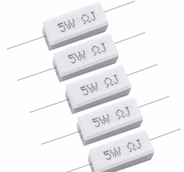 مقاومت 4.7 کیلو اهم پنج وات آجری ( 1 عددی )