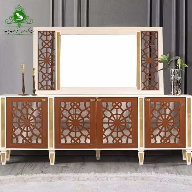 آینه و کنسول مدل میرال