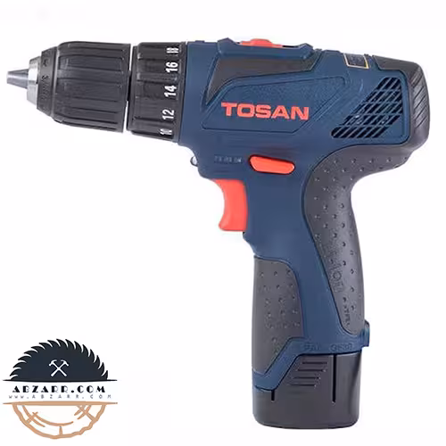 دریل پیچ گوشتی شارژی 12 ولت توسن مدل  9012SC plus