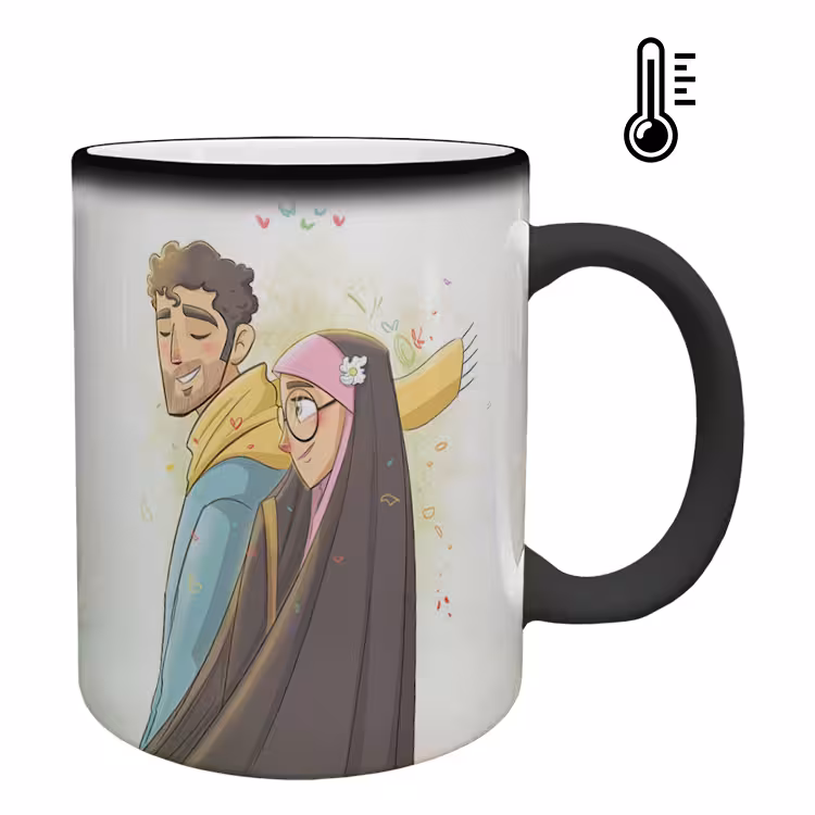 خرید ماگ-لیوان حرارتی  عاشقانه کد 312