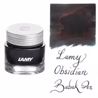 جوهر خودنویس لامی 30 میل کریستالی ابسیدین LAMY T53 crystal ink obsidian 660