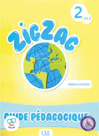 کتاب معلم فرانسوی زیگزاگ Zigzag 2 Niveau A1.2 Guide pedagogique
