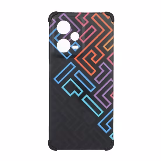 قاب گوشی موبایل مدل طرح دار بامپردار Neon Maze