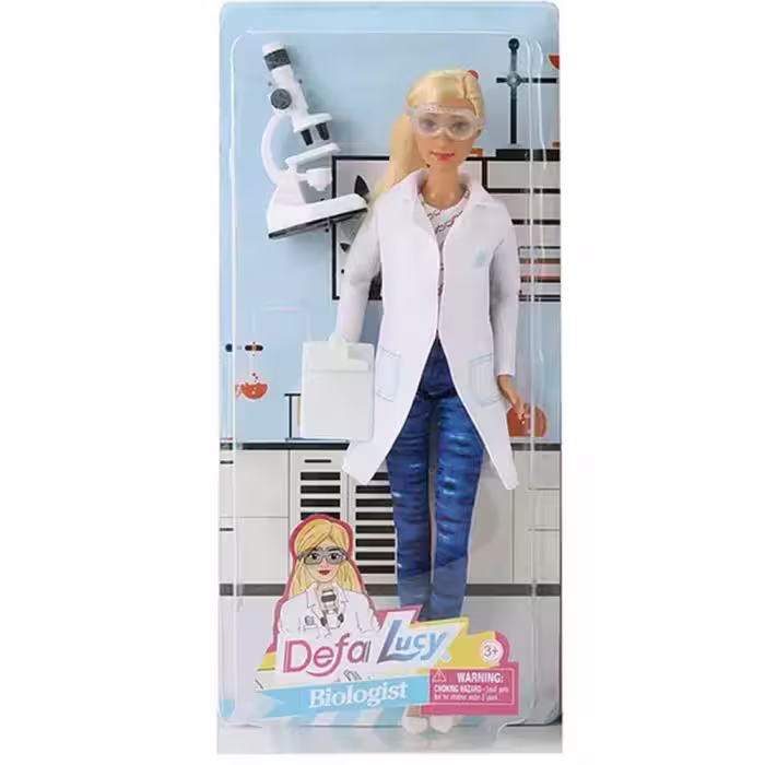باربی در آزمایشگاه کد: Doll Defa Lucy Biologist 8465