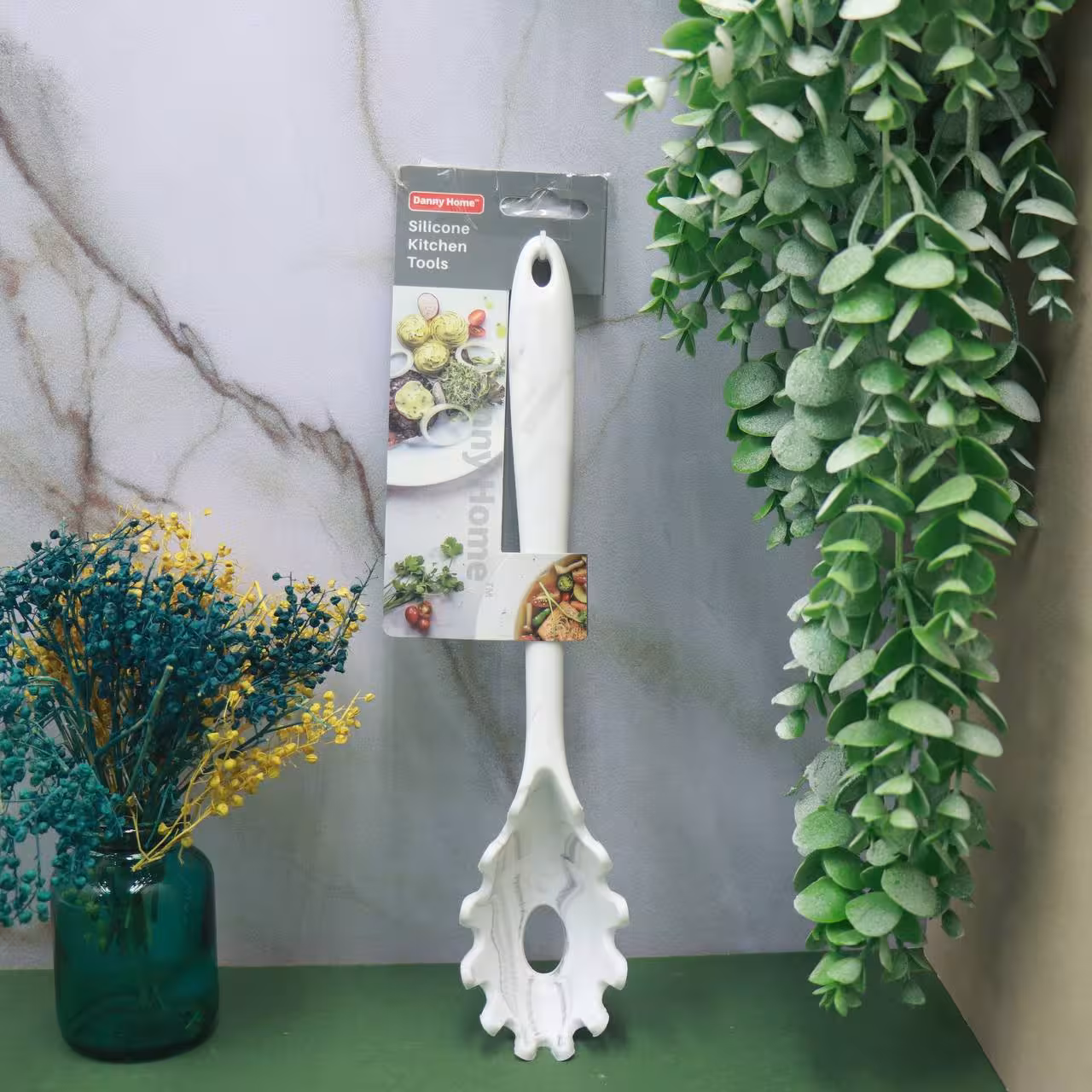 چنگال ماکارونی تمام سیلیکون دنی هومDH2971-MARBLE