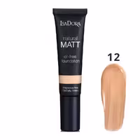 کرم پودر ایزادورا مدل Natural Matt – شماره 12 – فاقد چربی