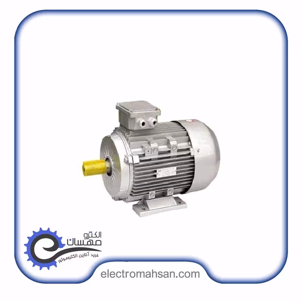 الکتروموتور چینی 1.1کیلووات (1.5 اسب) سه فاز 3000 دور پوسته چدن