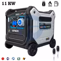 موتور برق سه گانه سوز لانسین مدل GRT12500iS-3 سوپر سایلنت