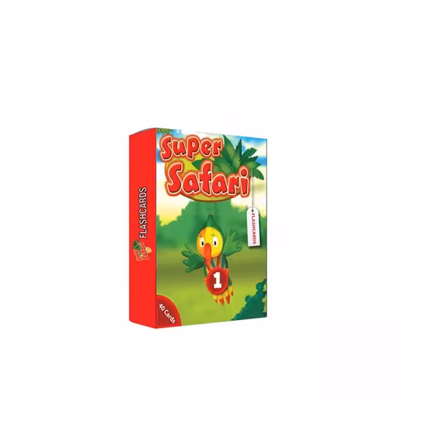 فلش کارت American Super Safari 1 Flashcards