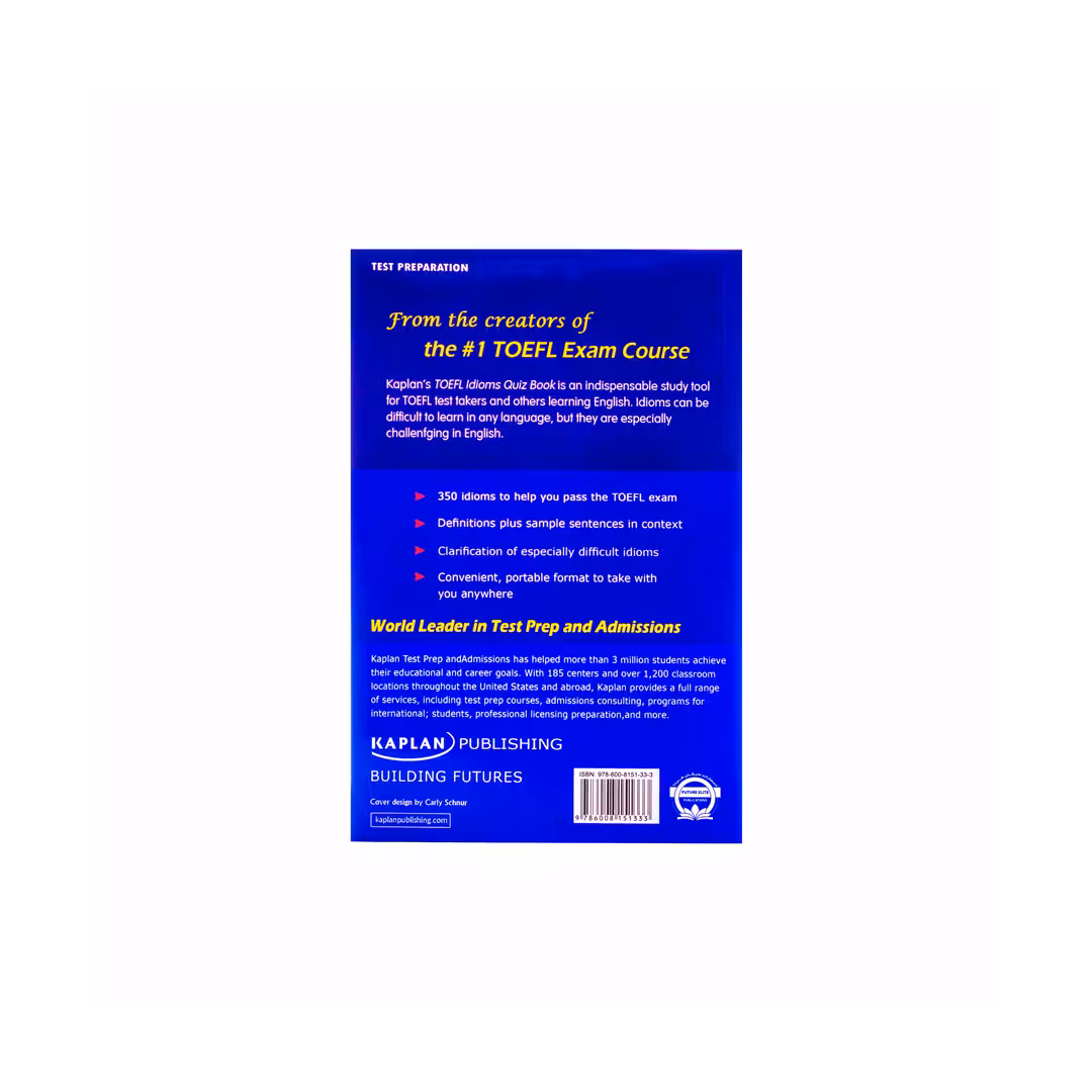 کتاب اصطلاحات ازمون تافل برای آزمون تافل