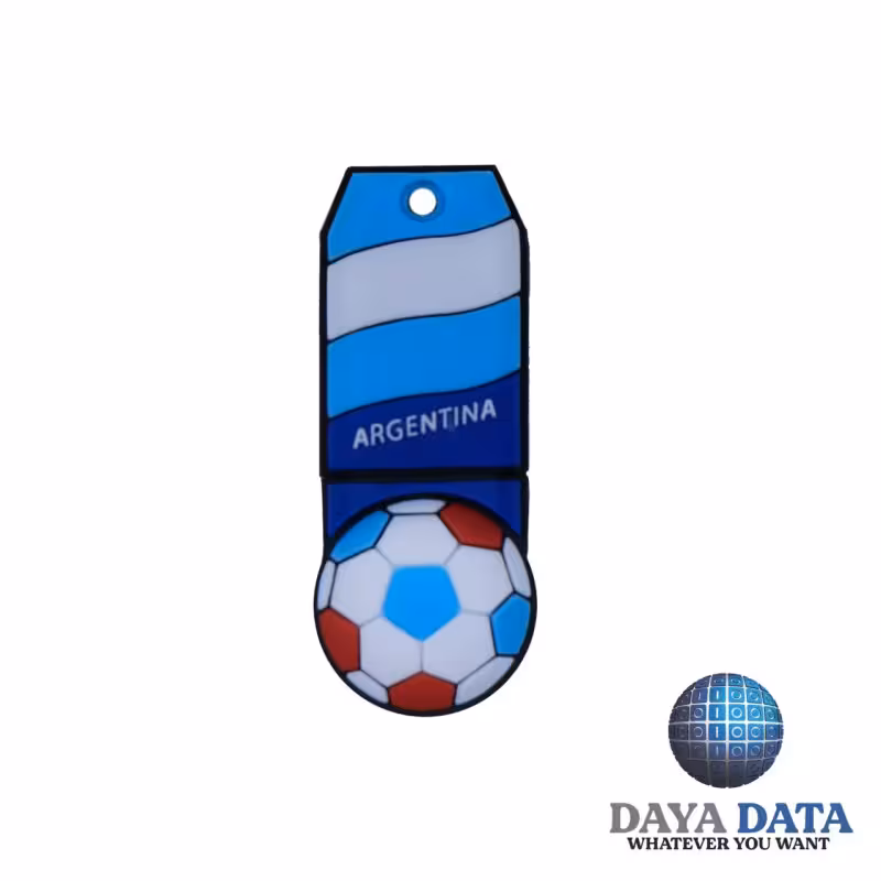 فلش مموری فانتزی دایا دیتا  پرچم آرژانتین  مدل PS1011-1 ظرفیت16GB -USB2 