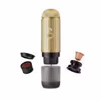 اسپرسو ساز شارژی مسافرتی ایکافیلاس Icafilas رنگ طلایی