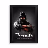 تابلو گیمینگ طرح thermite  رینبو سیکس کد PF-30220