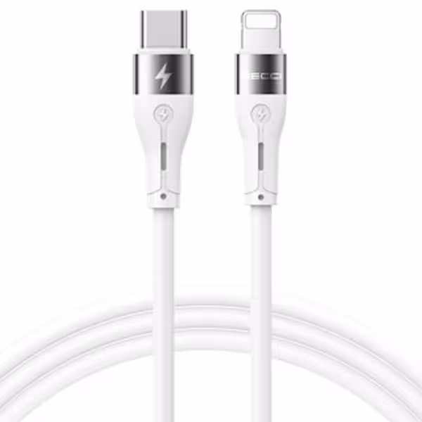 کابل فست شارژ تایپ سی به لایتنینگ PD20W رسی مدل RS11CL