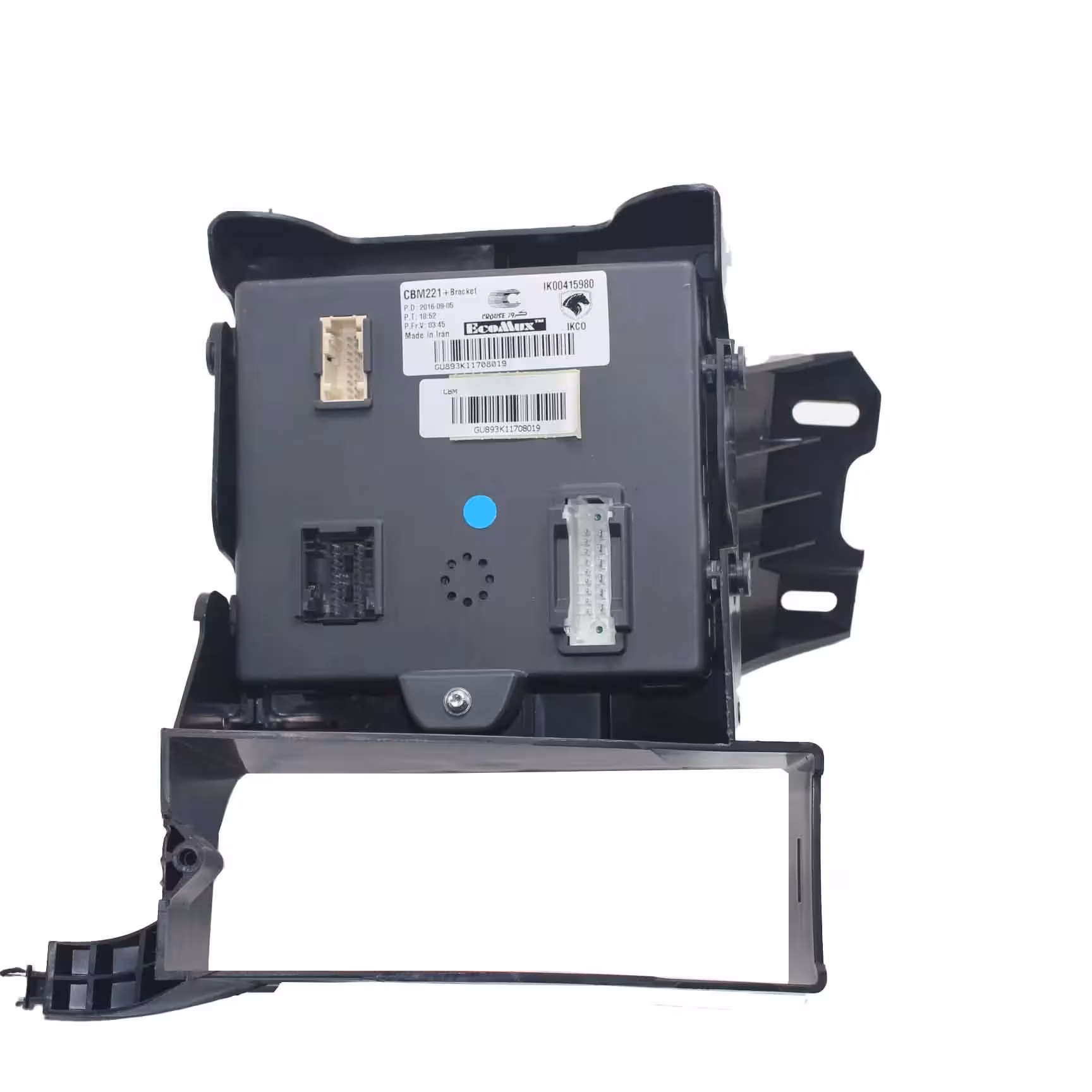 مجموعه جعبه الکترونیکی مالتی پلکس و براکت CBM با شيشه بالابر کروز پلاس کد CR38211102