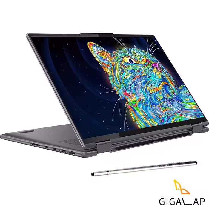 لپ تاپ 15,6 اینچی لنوو مدل Yoga 7i پردازنده i5 گرافیک INTEL Iris XE