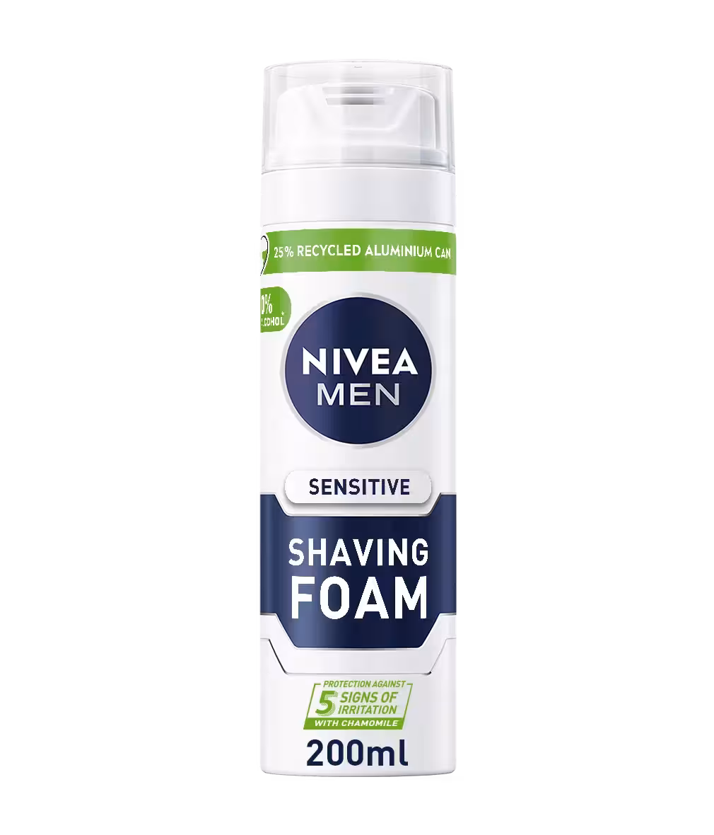 فوم اصلاح پوست حساس من سنستیو نیوا Men Sensitive