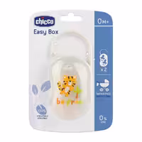 قاب پستانک نوزاد چیکو Chicco طرح دار اورجینال