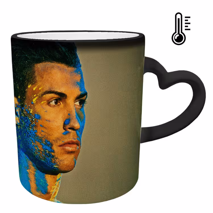 خرید ماگ-لیوان حرارتی  دسته ساده  رونالدو کد 112