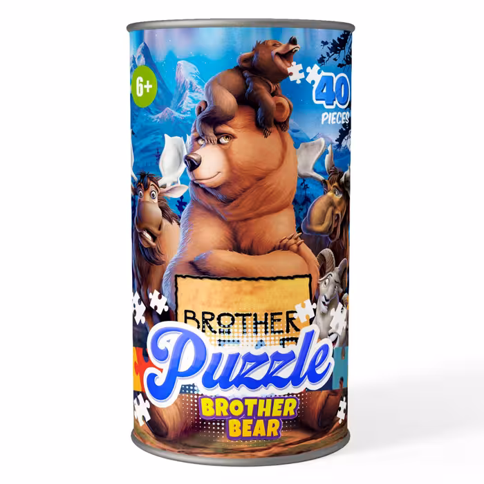 پازل 40 تکه کارتون خرس برادر