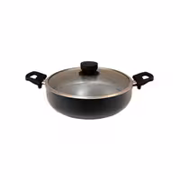 تابه دو دسته یونیک کد UN-8123 سایز 24 رنگ مشکی