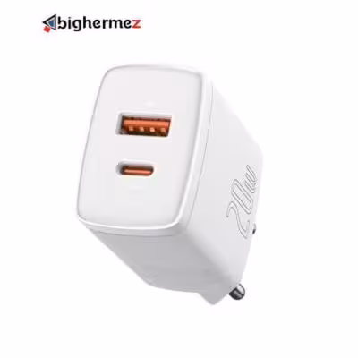 شارژر دیواری 20W باسئوس مدل BS-CCXJ-B02