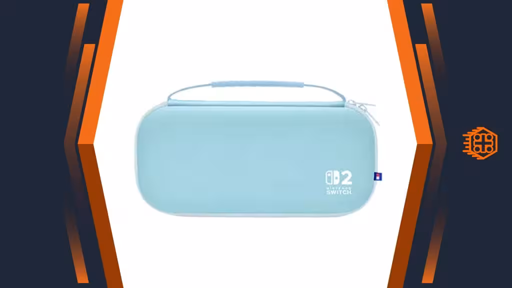 کیف Hori Slim Hard Pouch Plus مخصوص Nintendo Switch 2 – آبی