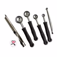 پک ابزار سفره آرایی و میوه آرایی 6 تکه