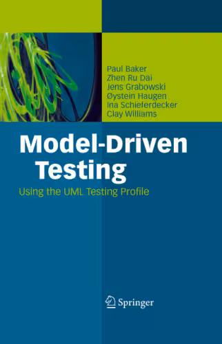 خرید و دانلود نسخه کامل کتاب Model-Driven Testing- Using the UML Testing Profile