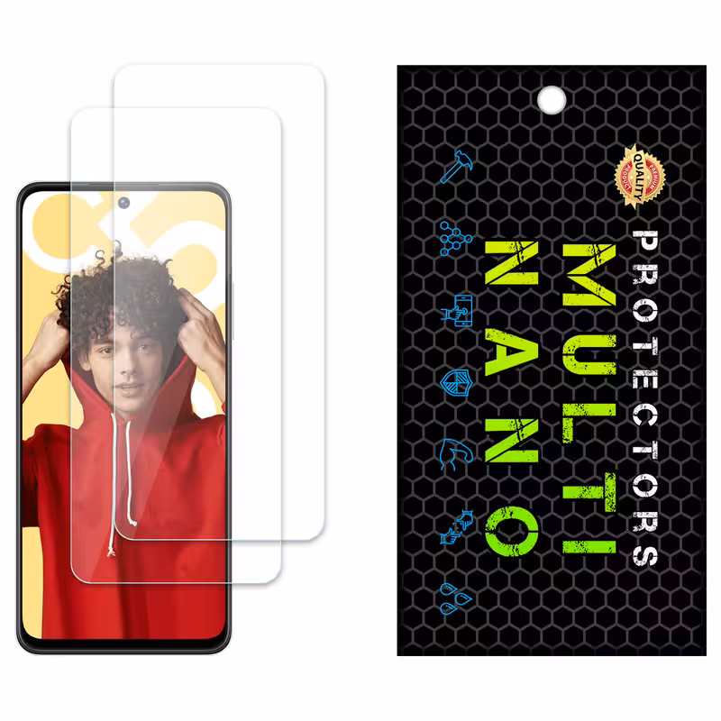 محافظ صفحه نمایش مولتی نانو مدل X-S2N مناسب برای گوشی موبایل ریملی C55 بسته دو عددی | کالا برتری