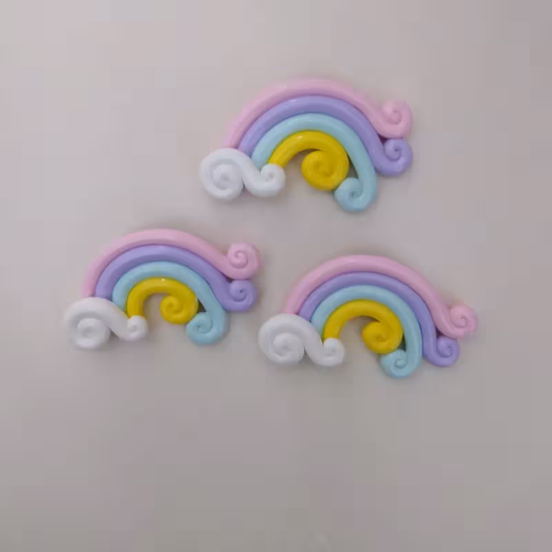 مگنت یخچال طرح رنگین کمان یک عددی | amazonchi