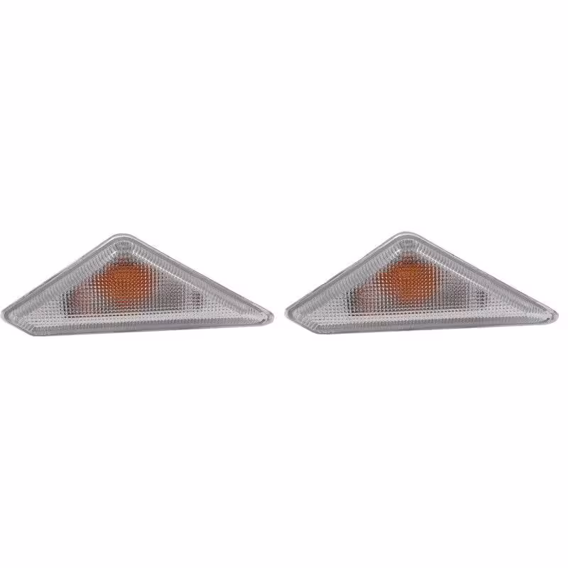 چراغ راهنما گلگیر خودرو چیکال مدل P-414-WHT مناسب برای کوئیک بسته 2 عددی