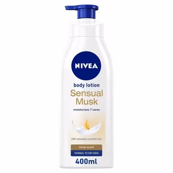 لوسیون بدن نیوا حجم 400 میل Sensual Musk رایحه مُشک ساخت امارات