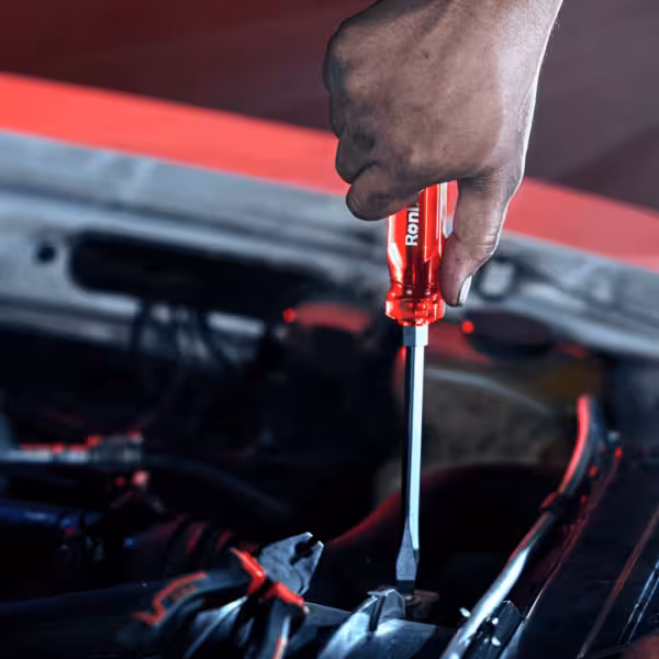 پیچ گوشتی ضربه خور 6×150 میلی متری دو سو