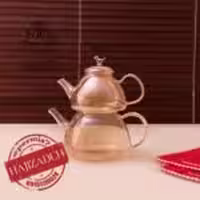 MARKET مارکت کتری قوری  لونا پیرکس شعله مستقیم N5 – 4925